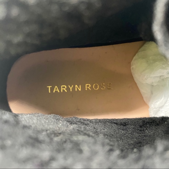 Taryn Rose Zahara Weatherproof Black Ankle Boots - Picture 8 of 9